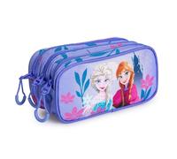 Astuccio Scolastico Karactermania Disney Frozen 2 Dear Triplo Compartimenti Lilla