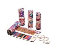 Astuccio scolastico Kawaii con 12/24/36/48/72 fori, per ragazze e ragazzi, grande, astuccio per cancelleria, scatola per penalità, 36 fori