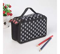 Astuccio scolastico Kawaii grande 36/48/72 fori penale per ragazze ragazzi scatola penna grande borsa di stoccaggio borsa di cancelleria kit di cancelleria, 4 strati 72 fori