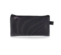 Astuccio scolastico piatto Basic con chiusura a cerniera di grande morbidezza e resistenza, in 10 colori - di Colorline by Office Box, Nero , Linea colorata