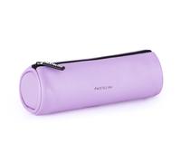 Astuccio scolastico rotondo Pastelini viola