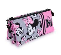 Astuccio Scolastico Triplo Portatodo Minnie Mouse Karactermania Grigio