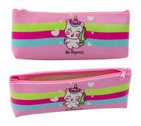 Astuccio scolastico Unicorno Rosa Pastello