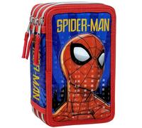 Astuccio Scuola 3 Cerniere Spider-Man Marvel - Completo di Accessori