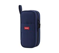 Astuccio Scuola 3 Scomparti, Portapenne MultiScomparto Accessori Zaino, Zaino Scuola,Astuccio Scuola Media,Astuccio Scomparti Bambina,Cose per La Scuola,Portapenne Scuola,Astuccio (Blue, One Size)