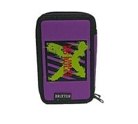 Astuccio Scuola 3 Zip Brixton No Limits Portapenne pastelli Multiscomparto Nuovo