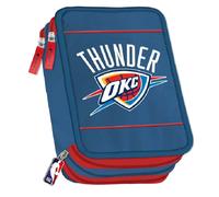 Astuccio Scuola 3 zip NBA Rockets Tre Zip Completo colori accessori 58508 Rosso
