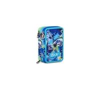 Astuccio scuola 3 zip seven SJ CLOUDY BLUE BOY...