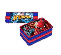 ASTUCCIO SCUOLA 3 ZIP SPIDERMAN PREMIUM