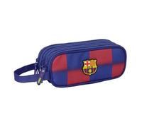 Astuccio scuola barça per bambini e bambine, vari scomparti - Astuccio scuola barça blaugrana per scuola, liceo e regalo per tifosi