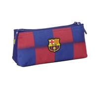 Astuccio scuola barça per bambini e bambine, vari scomparti - Astuccio scuola barça blaugrana per scuola, liceo e regalo per tifosi