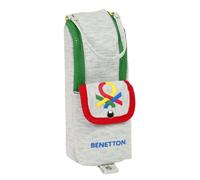 Astuccio Scuola Benetton Pop Grigio [6 x 21 x 6 cm]