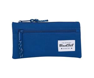 Astuccio Scuola BlackFit8 Oxford Blu scuro [22 x 11 x 1 cm]