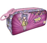 Astuccio Scuola compatibile con Santoro Gorjuss First Prize Primo Premio mega zip + portachiave paillettes e penna colorata