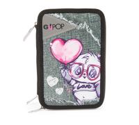 Astuccio Scuola Completo a 3 Zip Panderful GOPOP Giochi Preziosi