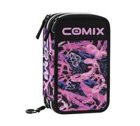 Astuccio Scuola Corredo 3 Zip Comix Wbs 2.0 Princess Completo di tutto