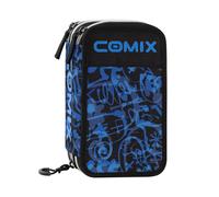 Astuccio Scuola Corredo 3 Zip Comix Wbs 2.0 Street Completo di tutto
