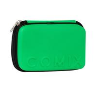 Astuccio Scuola Corredo Maxi Zip Comix Opaco Verde