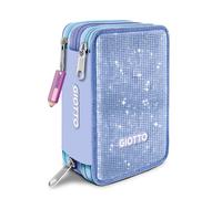 ASTUCCIO SCUOLA GIOTTO 3 ZIP CON CORREDO PREMIUM SUPER CRYSTAL PURPLE POWDER