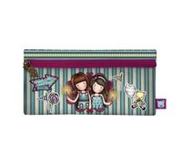 Astuccio Scuola Gorjuss Fireworks Rosso Granato [22 x 11 x 1.5 cm]