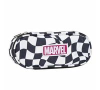 Astuccio Scuola Marvel Nero 8,5 x 5 x 22,5 cm