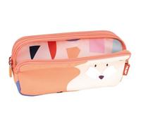 Astuccio Scuola Milan Animals Arancio 20 x 11 x 6,5 cm