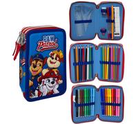 ASTUCCIO SCUOLA PAW PATROL MULTISCOMPARTO 3 ZIP PORTACOLORI GIOTTO - 5560