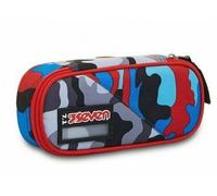 Astuccio Scuola Portapenne colori matite con zip Seven Challenge Boy Novità