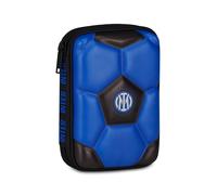 Astuccio Scuola Quick Case 3D Inter Blu Astuccio con scocca 3D Apertura con zip