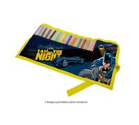 Astuccio scuola ROTOLI CON 12 COLORI GIOTTO BATMAN..