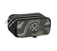 Astuccio Scuola Safta Stone Nero 21,5 x 10 x 8 cm