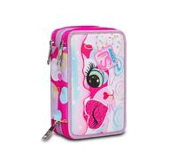 Astuccio 3 Zip Sj Gang Heart Lolly Lolly