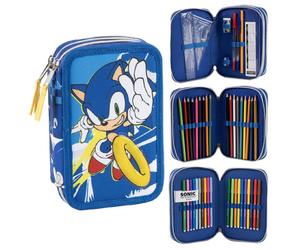 ASTUCCIO SCUOLA SONIC MULTISCOMPARTO 3 ZIP PORTACOLORI GIOTTO - 5561