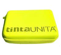 Astuccio Scuola Tinta Unita Pool Over One Time zip completo Giallo Fluo + omaggio portachiave fischietto