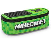 Astuccio Scuola Ufficiale Minecraft ovale con Pixel personalizzabile