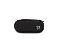 Astuccio portapenne glitterato round plus Shiny tech rosa - Seven