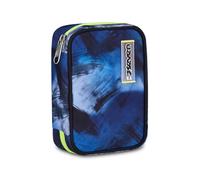 Seven Astuccio Scuola Speed Pad Plus BLU FUSION, Blu, Portapenne attrezzato, 45 pezzi, Planche amovibili, Tasca interna per cancelleria, Accessori Zaino, Scuola elementare, Bambino