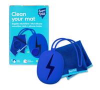 Astuccio Silicone+panno X Cancellare Blu