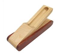 Astuccio singolo portapenne con coperchio, organizer per cancelleria in legno, per casa, scuola, cancelleria in legno, organizer per matite e penne