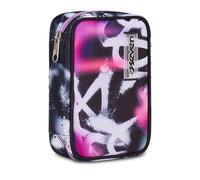 Seven Astuccio Scuola Speed Case BUZZY NOTE GIRL, Nero, Portapenne monoscomparto attrezzato, 44 pezzi, Planche amovibili, Accessori Zaino, Scuola elementare e media, Bambina, Ragazza