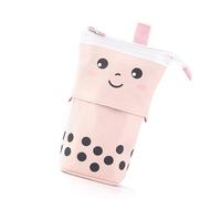 Astuccio telescopico con cerniera, portapenne da scrivania, organizer per studenti, bambini, ragazze, scuola, multifunzionale, A