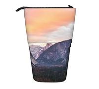 Astuccio telescopico Durevole Parco nazionale Yosemite Astuccio portamatite per cancelleria per ufficio Astuccio portamatite Astuccio pop-up Astuccio portapenne Stand Up Pen Astuccio per lavoro Vaca