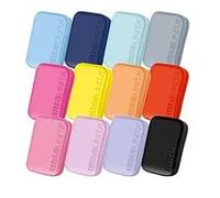 Astuccio Tinta Unita One Time Zip Maxi Completo colori Fluo Pastello Glitter Scuola Arancio FLUO