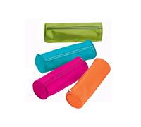 PAGNA - 22500-00 - Astuccio Tombolino con cerniera - 22x8xØ8cm - colori assortiti - Pagna - 82392 - Conf. da 12 Pz. - 22500-00