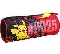 Seven Portapenne Scuola - POKEMON - PIKACHI - Giallo Rosso - Astuccio Scuola Bambino - Apertura con Zip -Bauletto Scuola - Accessori Zaino Scuola