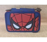 ASTUCCIO TRIPLO 3 ZIP SPIDERMAN GOMMATO COMPLETO cod.27700