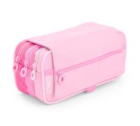 Astuccio triplo con ampi scomparti interni, 3 grandi sezioni interne e chiusura a cerniera individuale, orario e identificatore, per materiale scolastico by Office box.