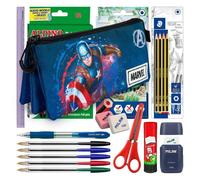 Astuccio Triplo Karactermania Captain America Fan Full