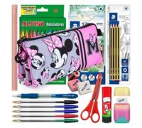 Astuccio Triplo Karactermania Minnie Ribbons