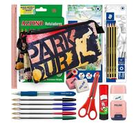 Astuccio Triplo Karactermania PRODG Bounce con Materiale Scolastico